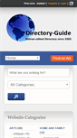 Mobile Screenshot of directory-guide.com